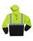 GLOWEAR HI-VIS HOODIE LM/BK S
